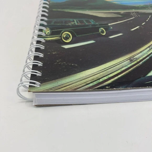 Upcycled Kraftwerk Autobahn Record Album Notebook Handmade ♻️ - Picture 3 of 6